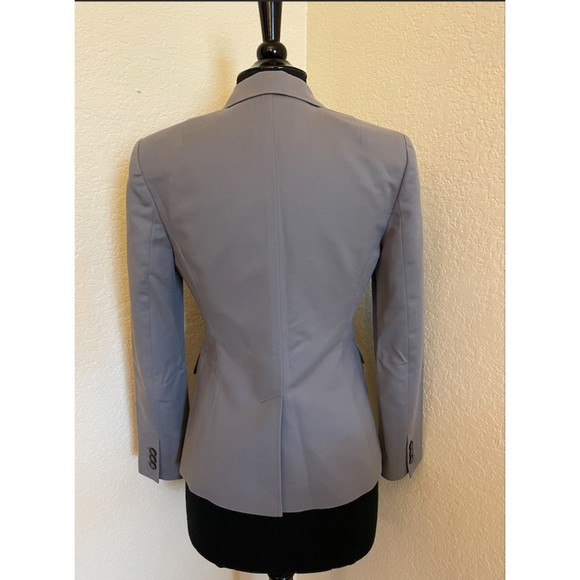 Banana Republic Gray Blazer- Stretch Fully Lined Sz 4P - Picture 2 of 5
